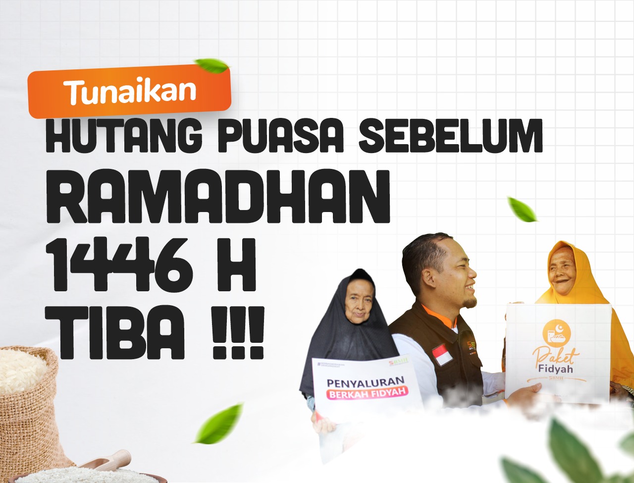 Tunaikan Fidyah Sebelum Ramadhan 1446 H Tiba!